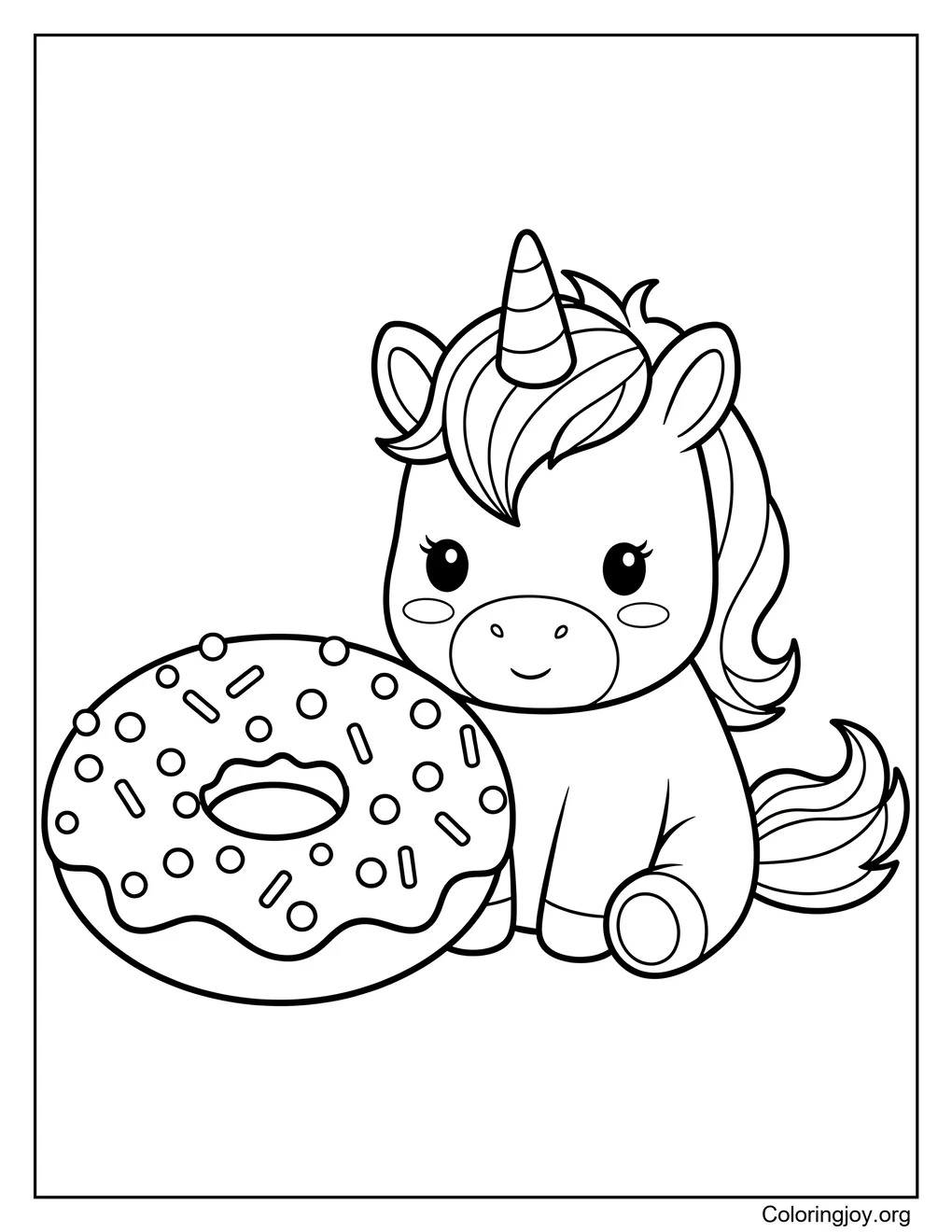 donut unicornio