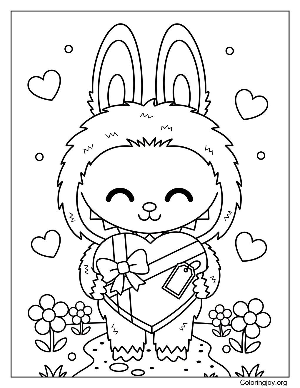 La dulce entrega de San Valentín de Labubu