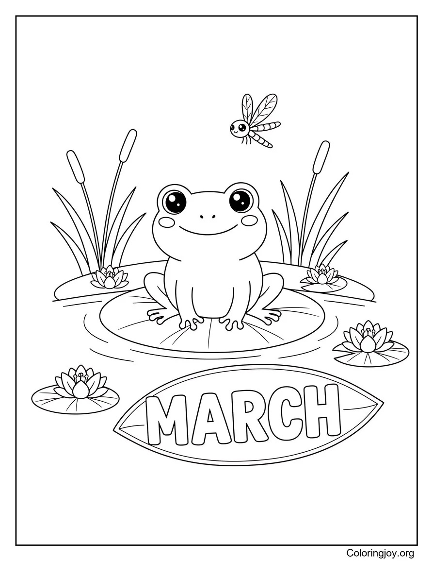 Frog by the Pond March