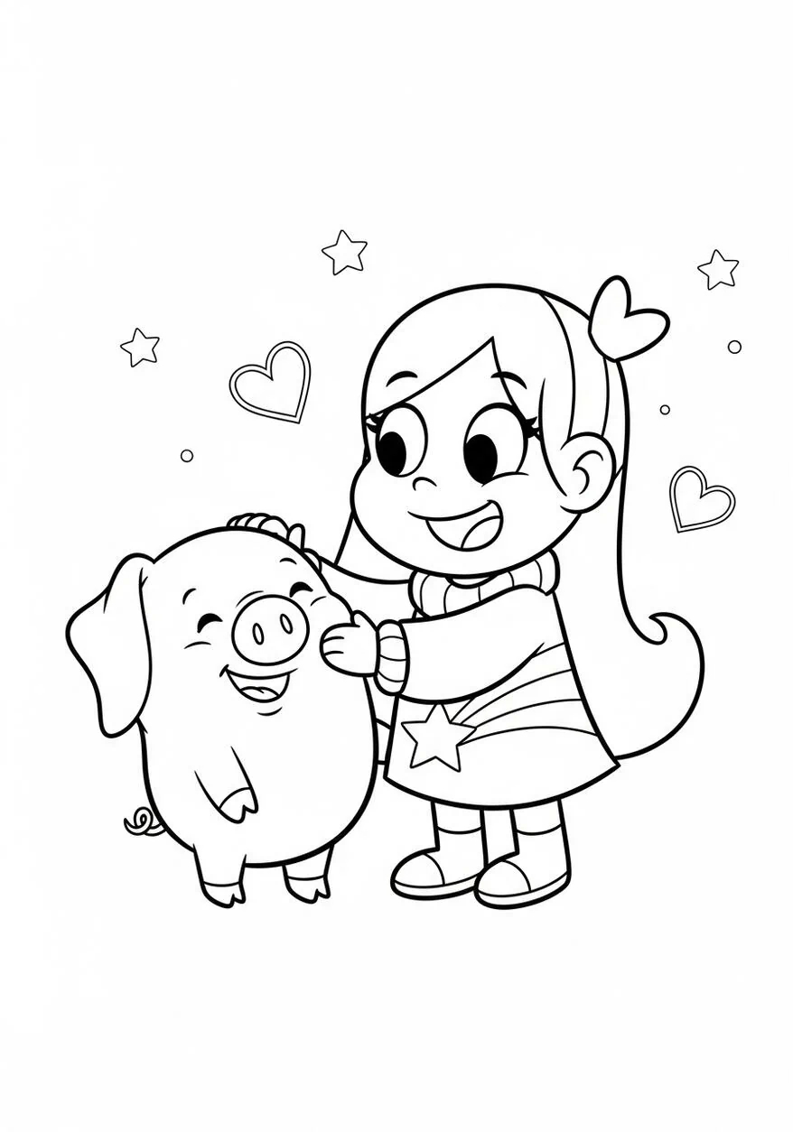 Mabel and Waddles