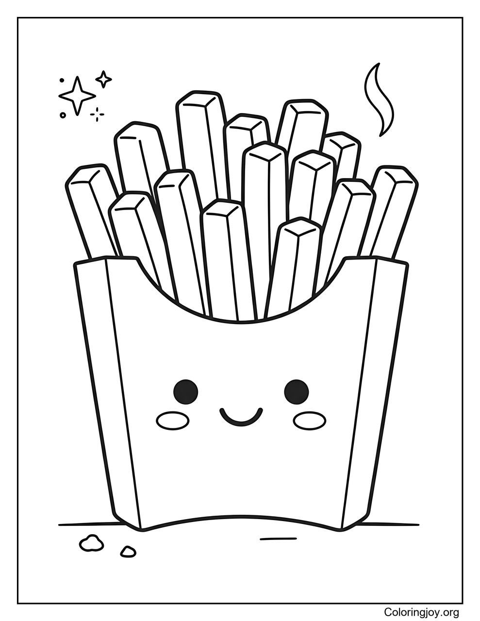 Smiling French Fries