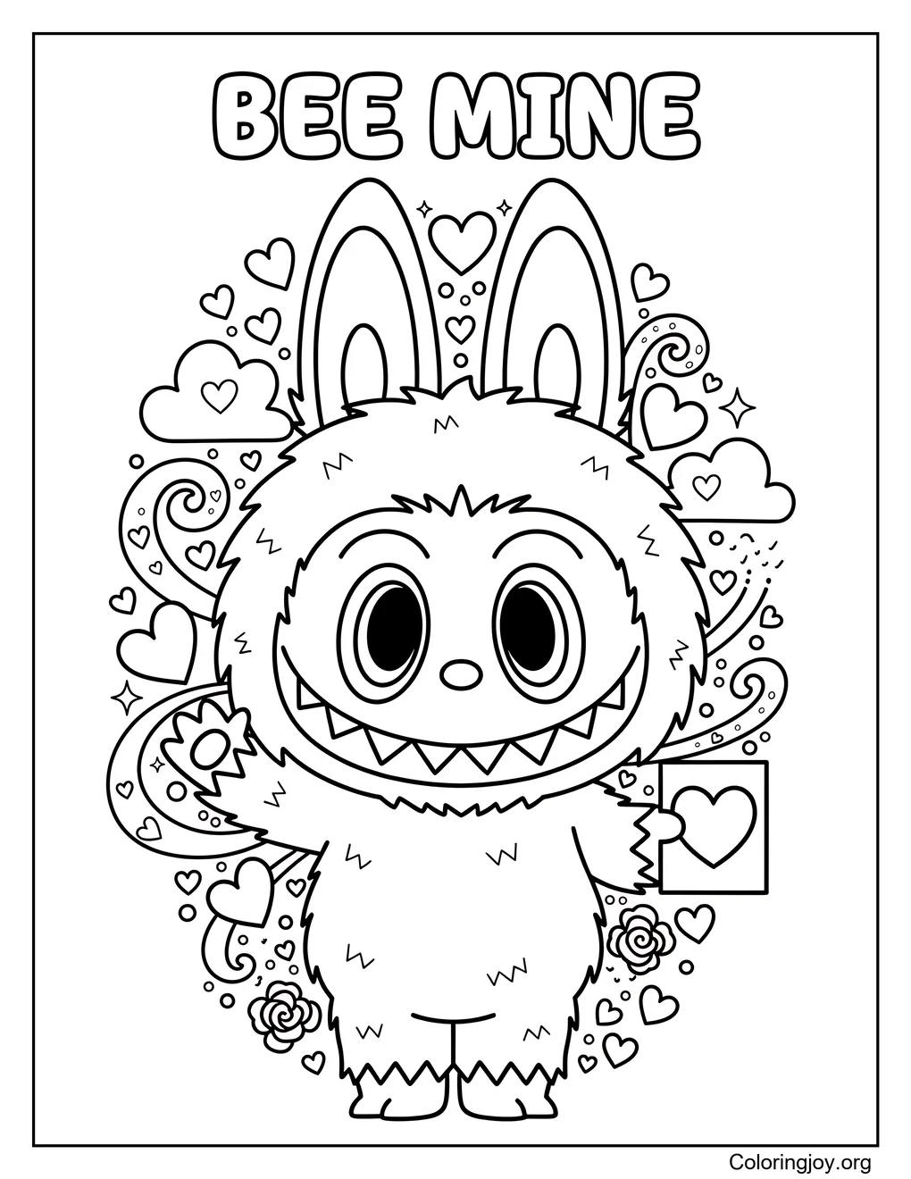 El dulce corazón de Labubu