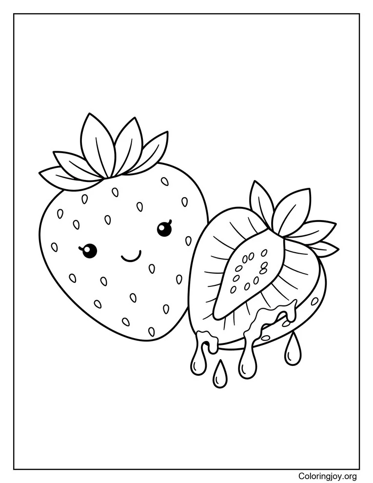 Dúo Jugoso de Fresas
