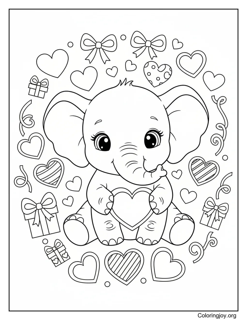 Elefante San Valentín