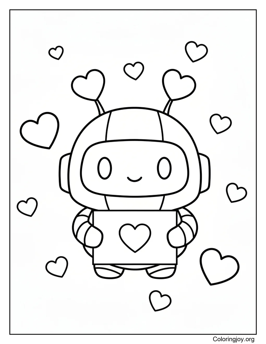 Robot de San Valentín