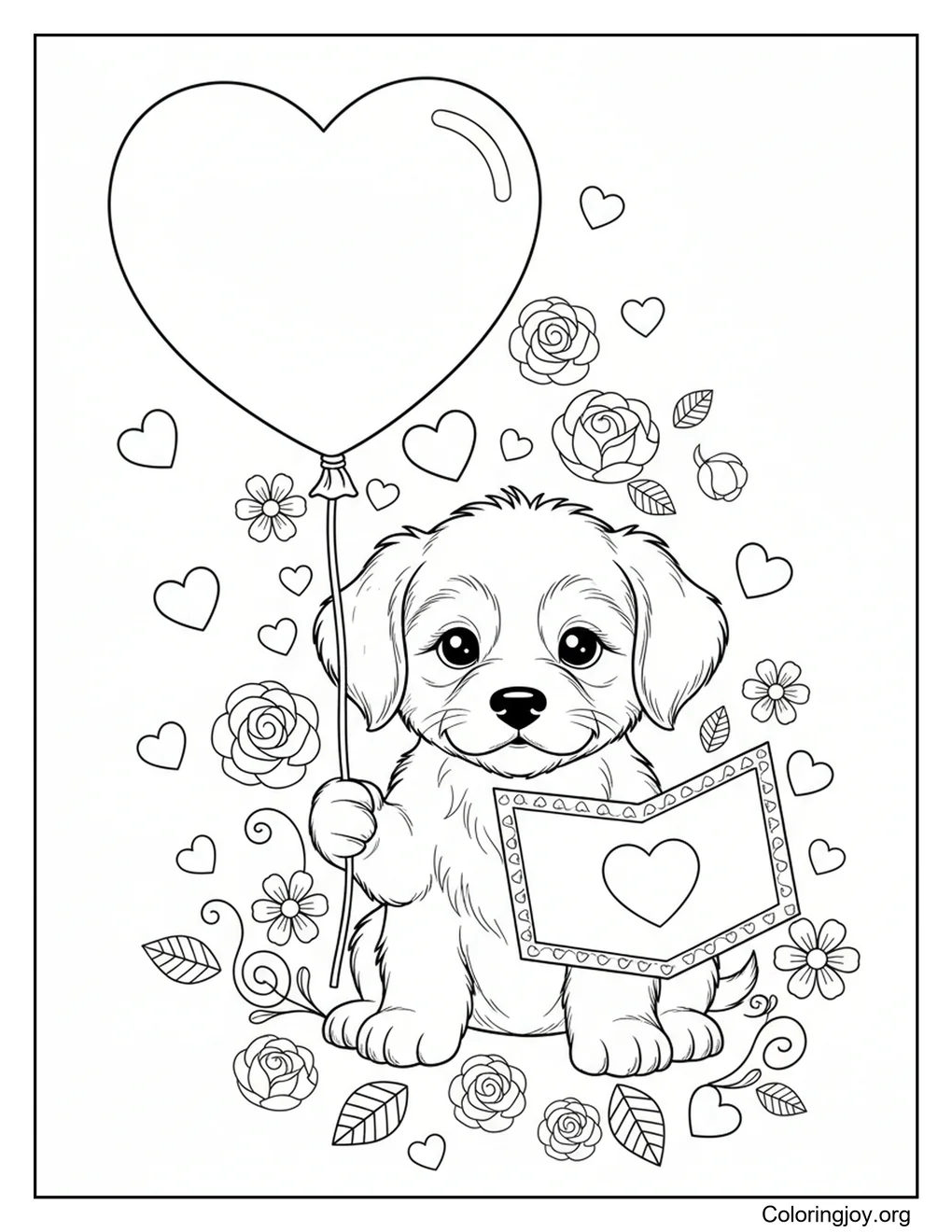 Cachorro San Valentín