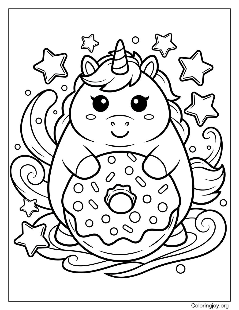 Cupcake Licorne Doux