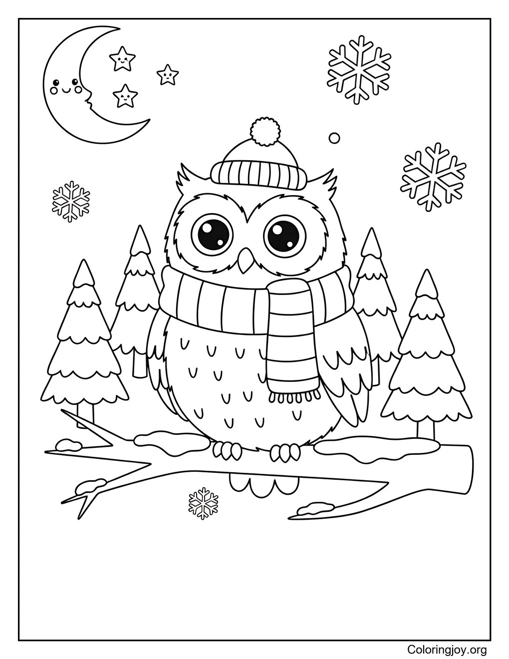 Búho de invierno
