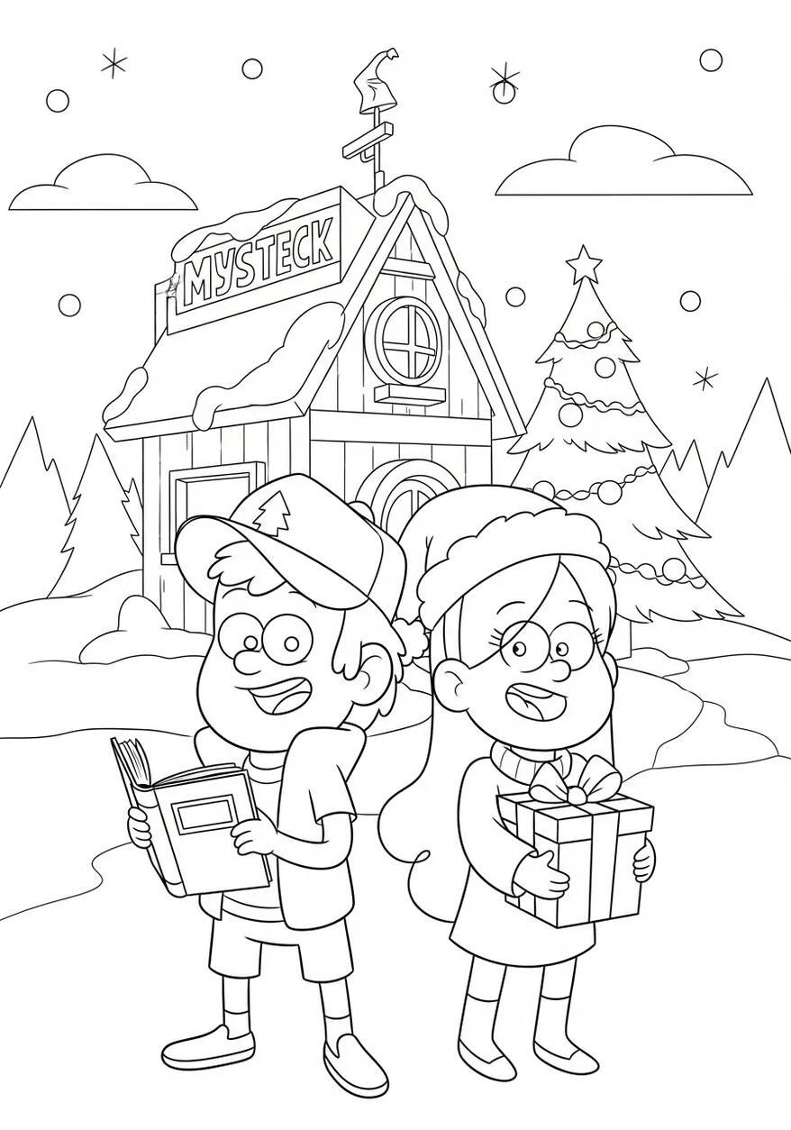 Gravity Falls Christmas