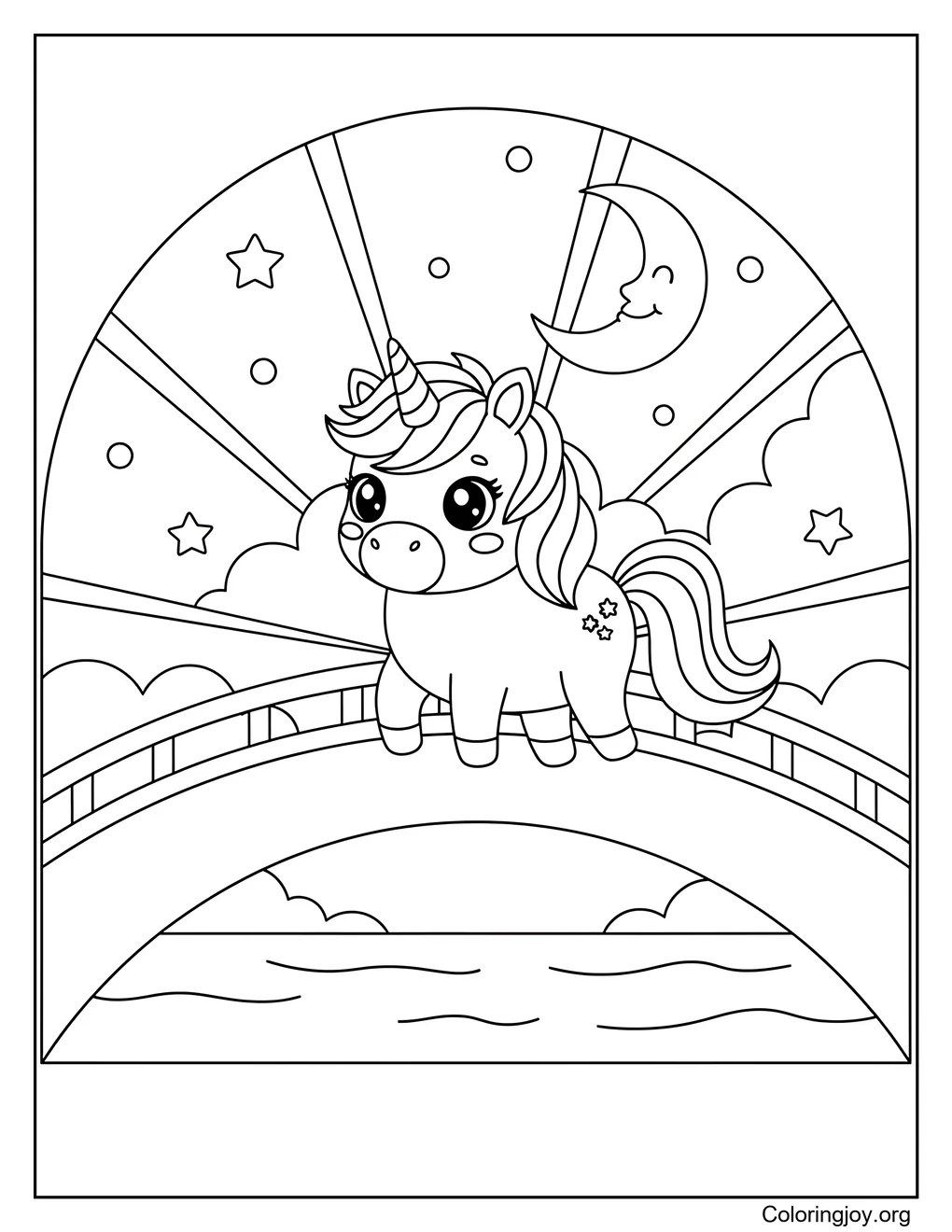 Licorne arc-en-ciel
