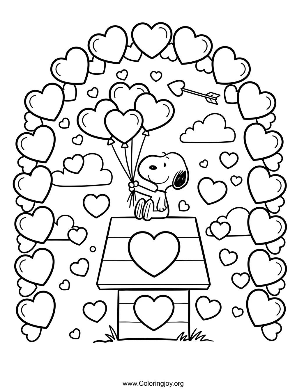 Snoopy San Valentín