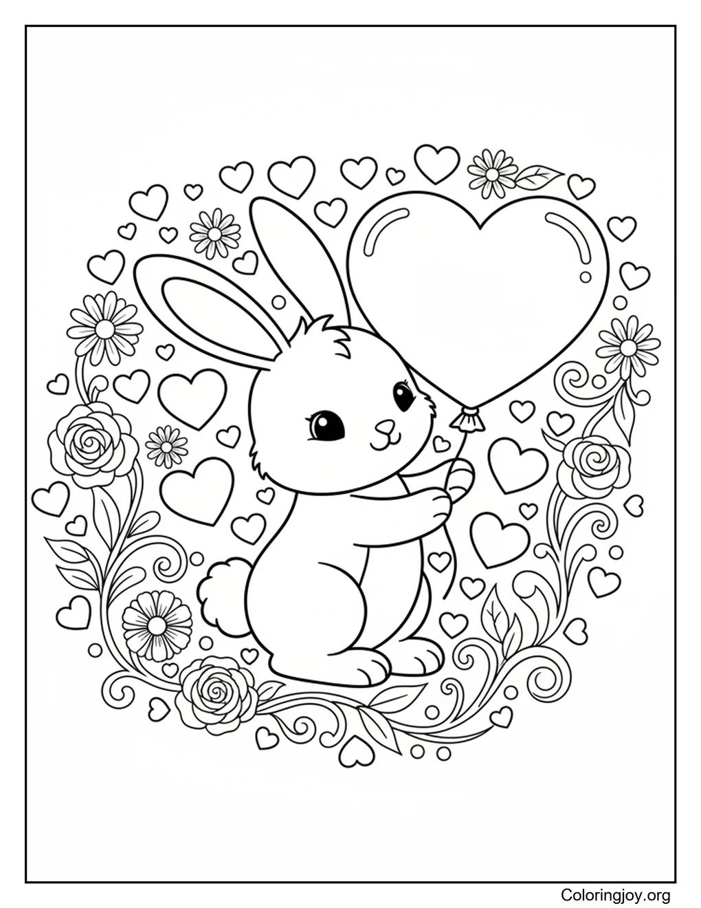 Conejito San Valentín