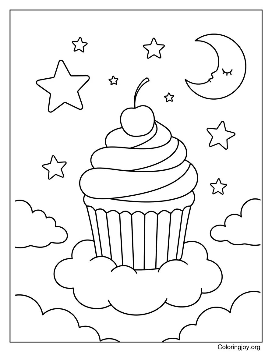 Rêves de cupcakes la nuit