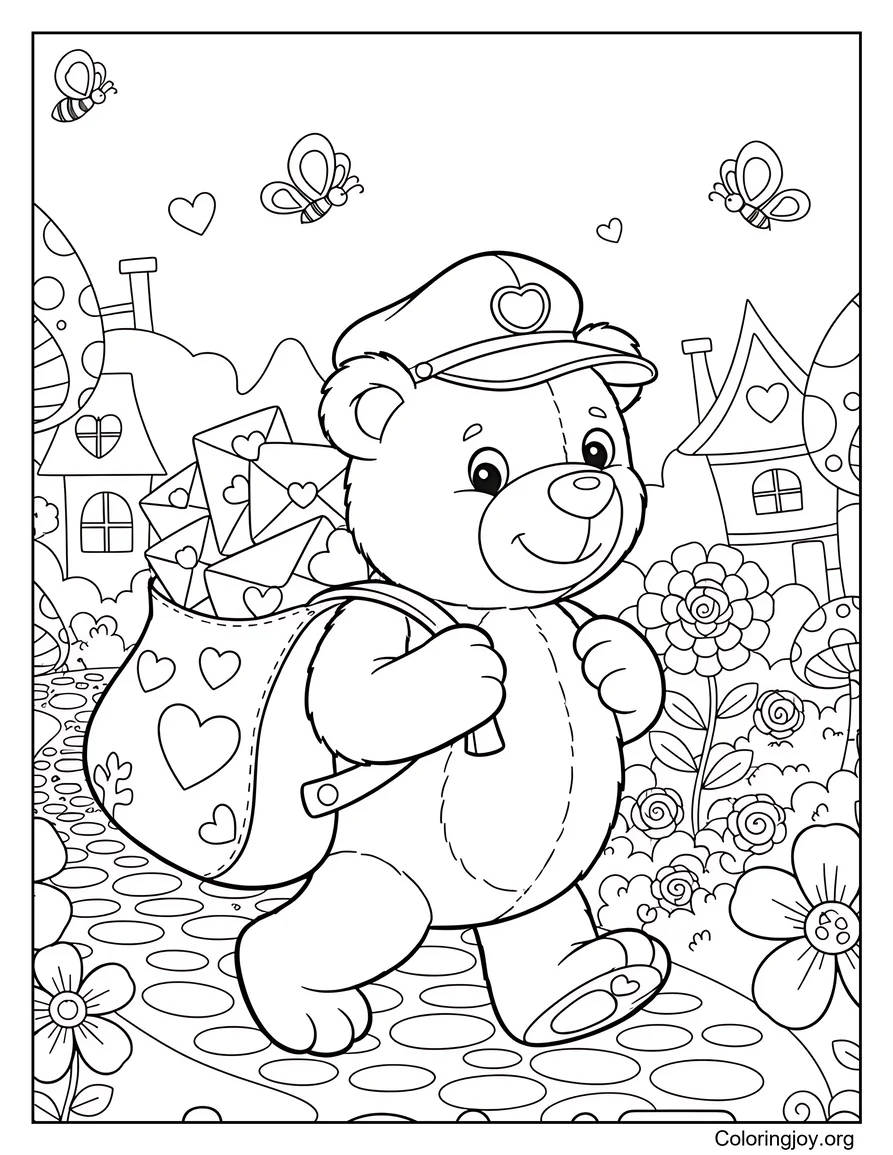 Teddybär Valentinstag Lieferung
