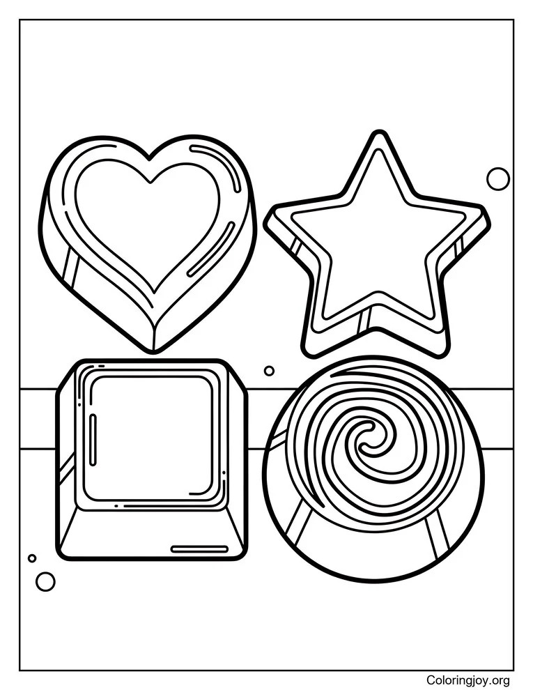 Chocolate Shapes Sampler