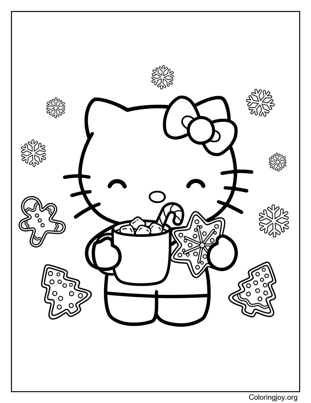 La dulzura invernal de Hello Kitty
