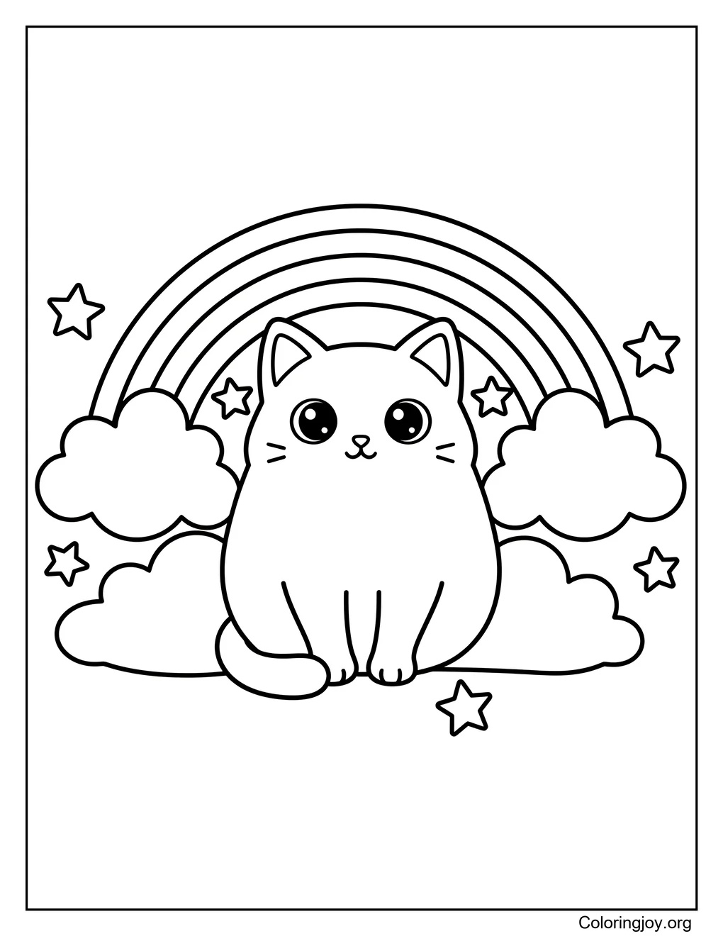 Katzen-Regenbogen