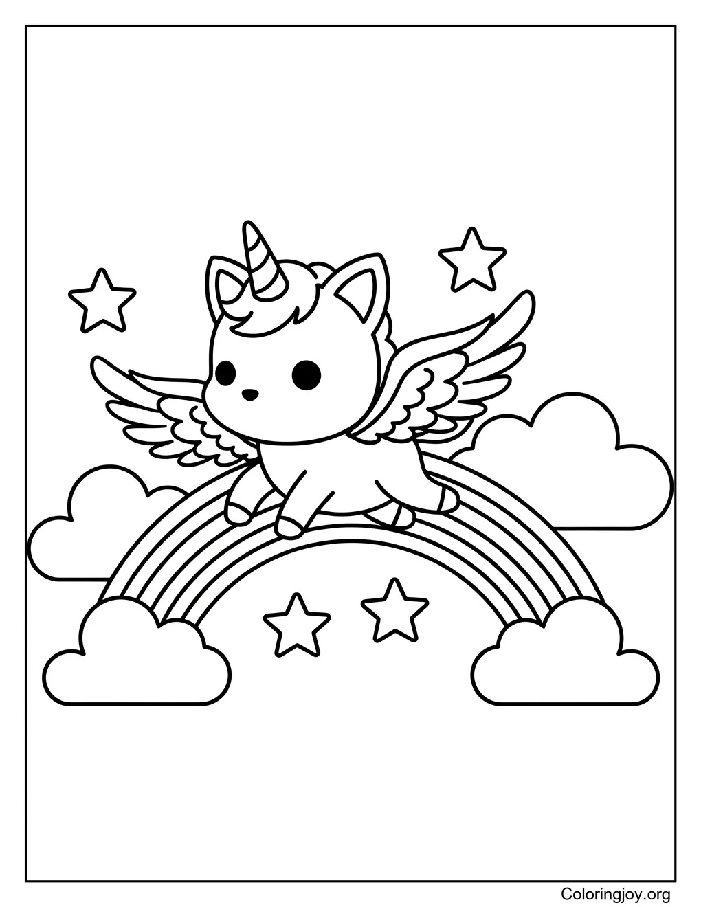 Kittycorn Regenbogen