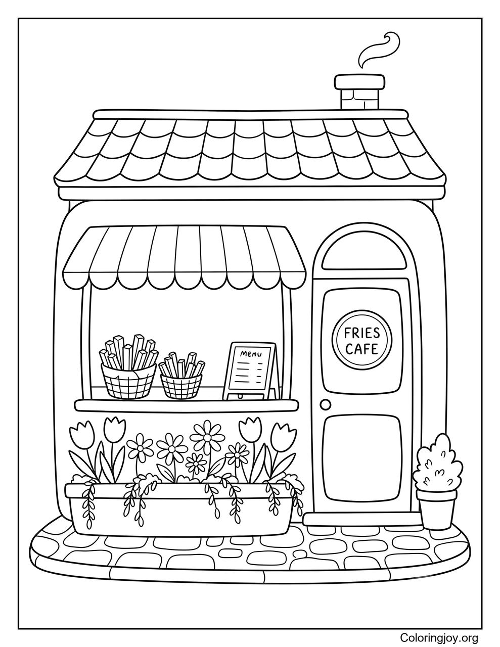 Cozy French Fries Cafe