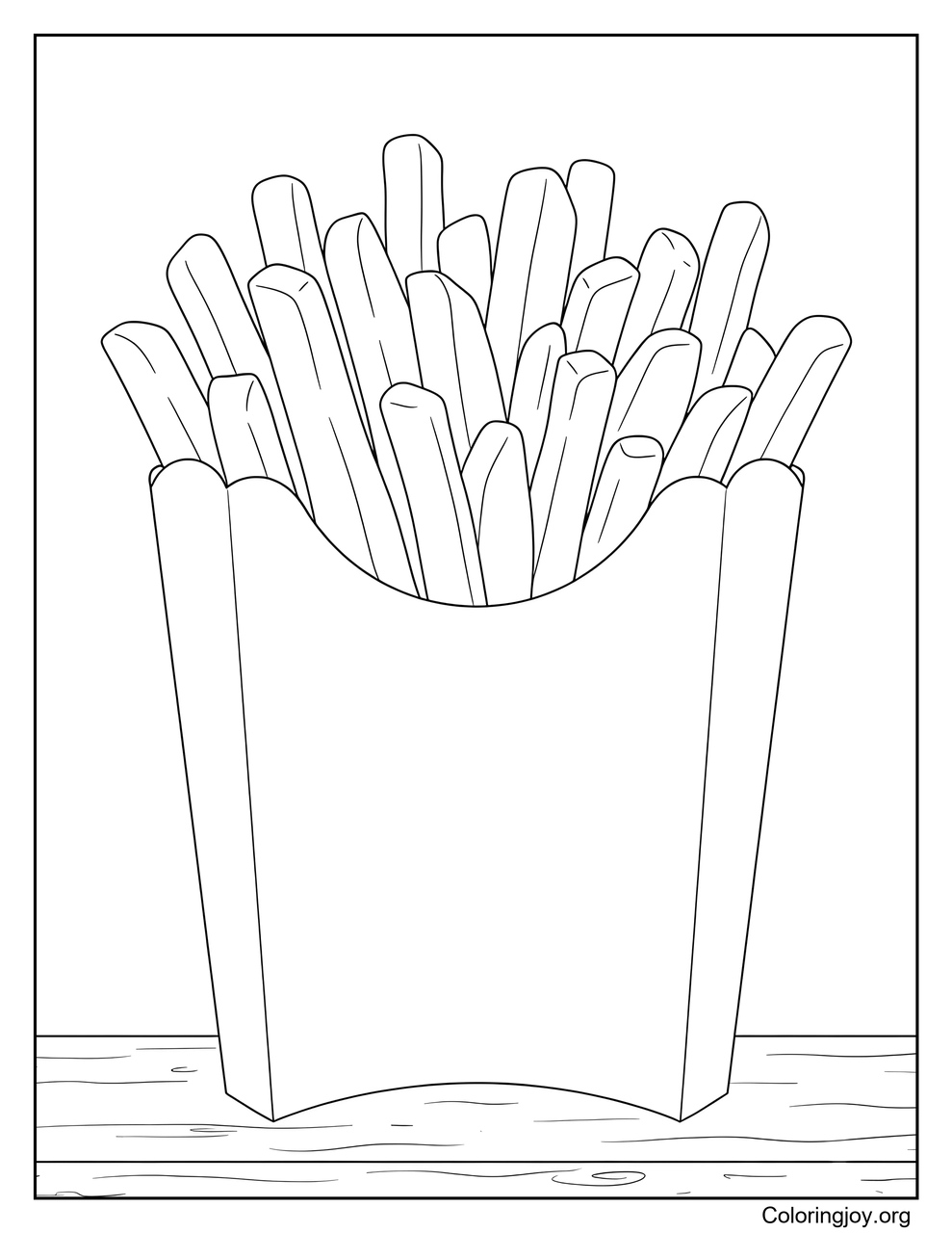 French Fries Box