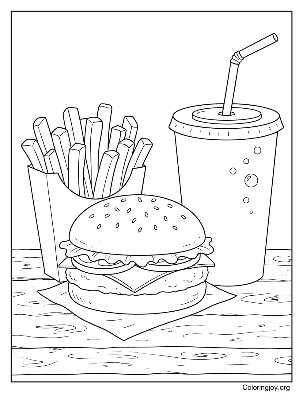 French Fries Combo Meal