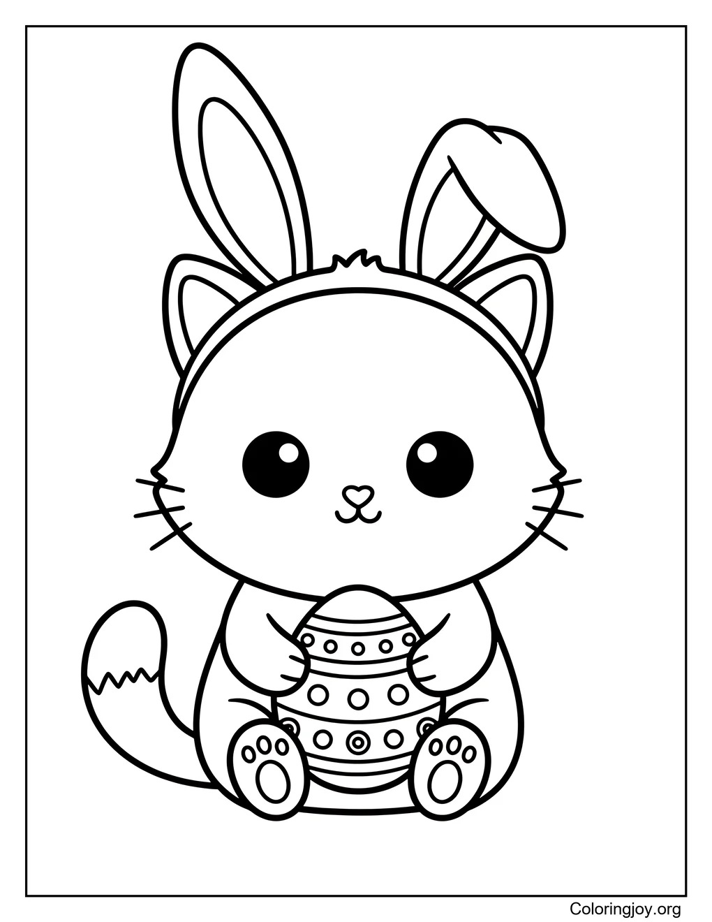 Easter Cat