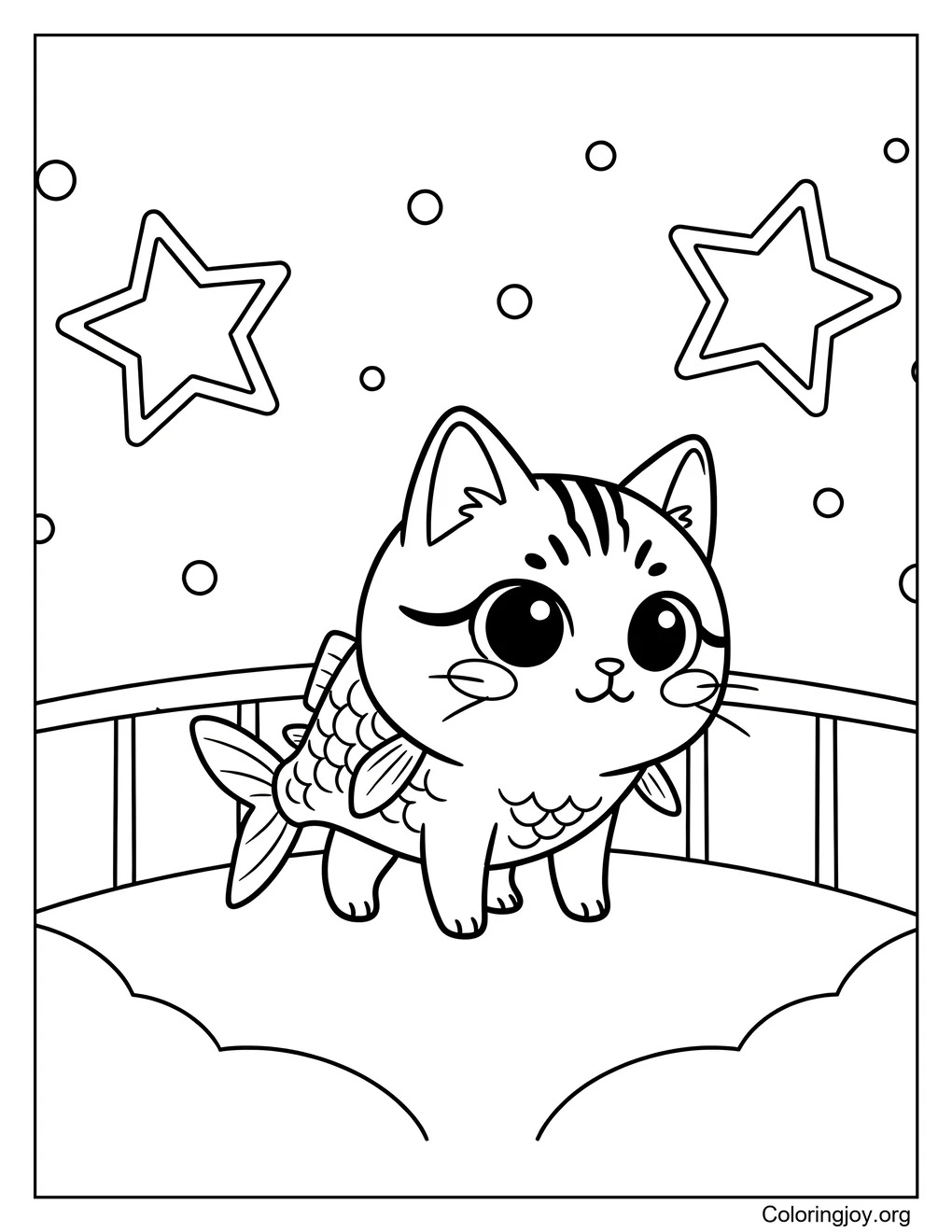 Lindo kawaii Trulimero Trulicina para colorear En página para colorear