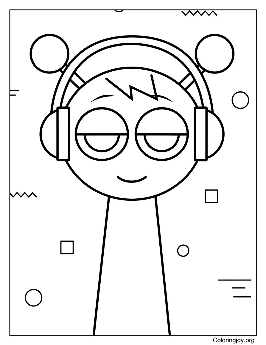 Orens Simple World coloring page