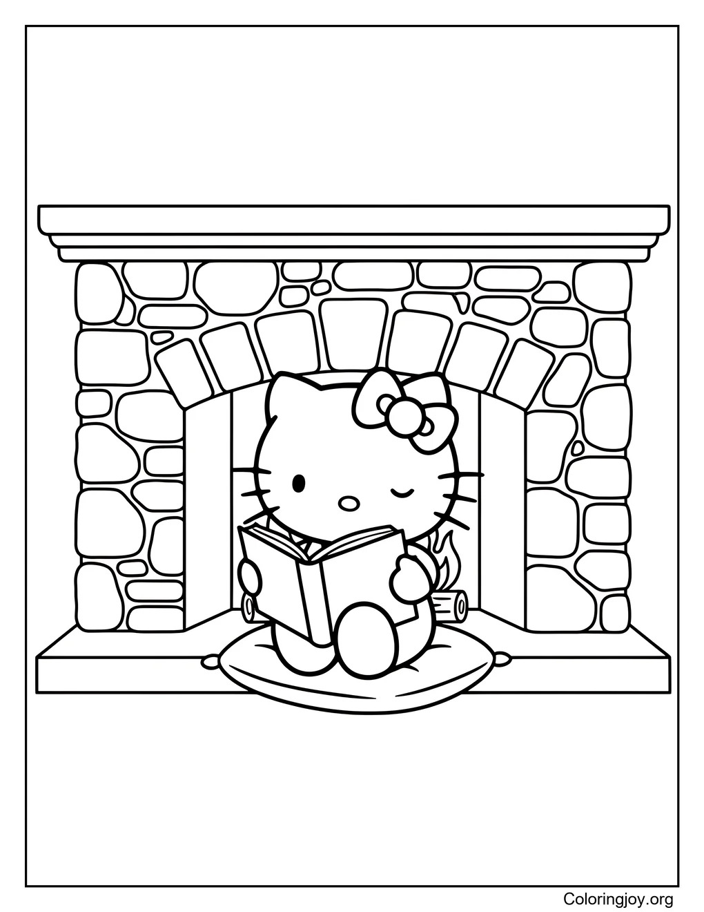 Tiempo de lectura acogedor con Hello Kitty