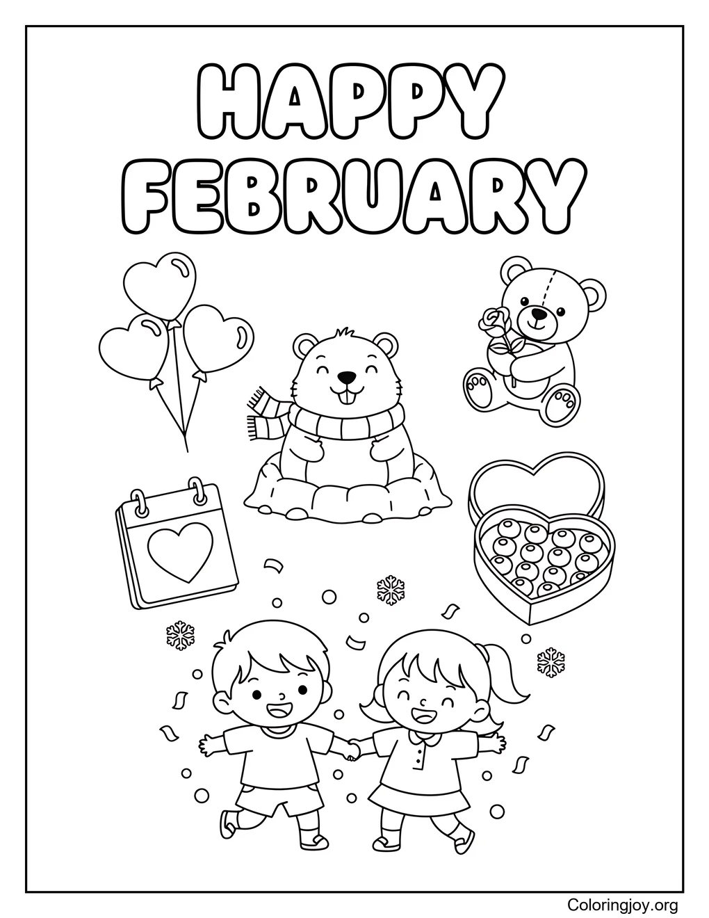 Feiertag im Februar