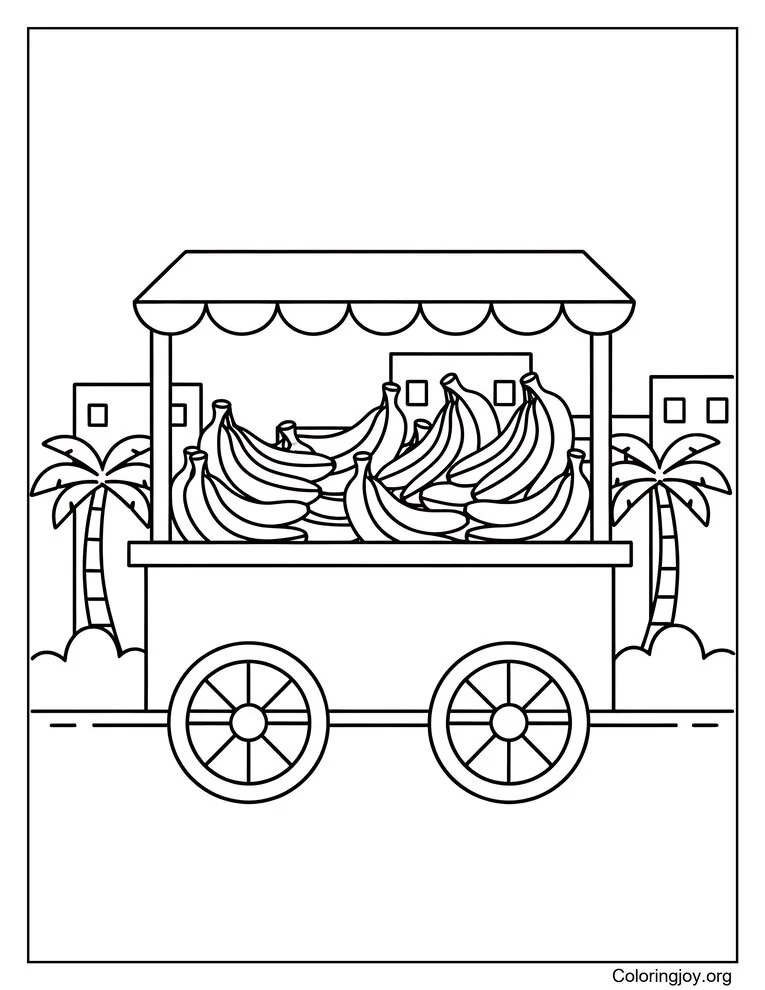 Carro de plátanos