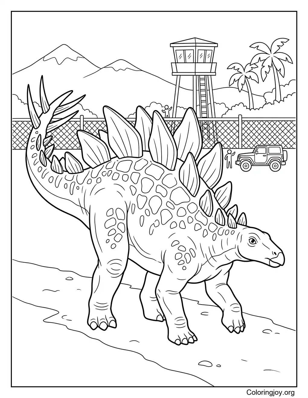Stegosaurus Dino Park Adventure