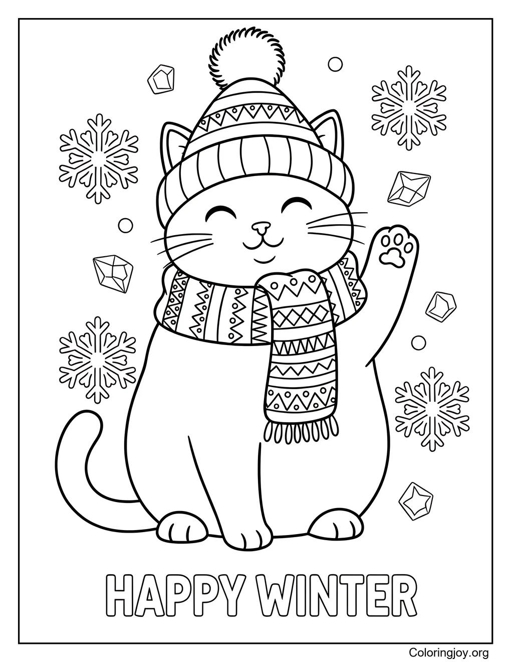 Gato de invierno