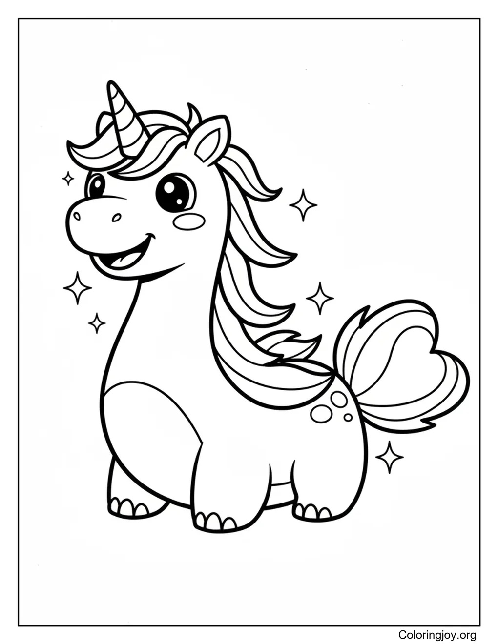 Unicorn Dinosaur