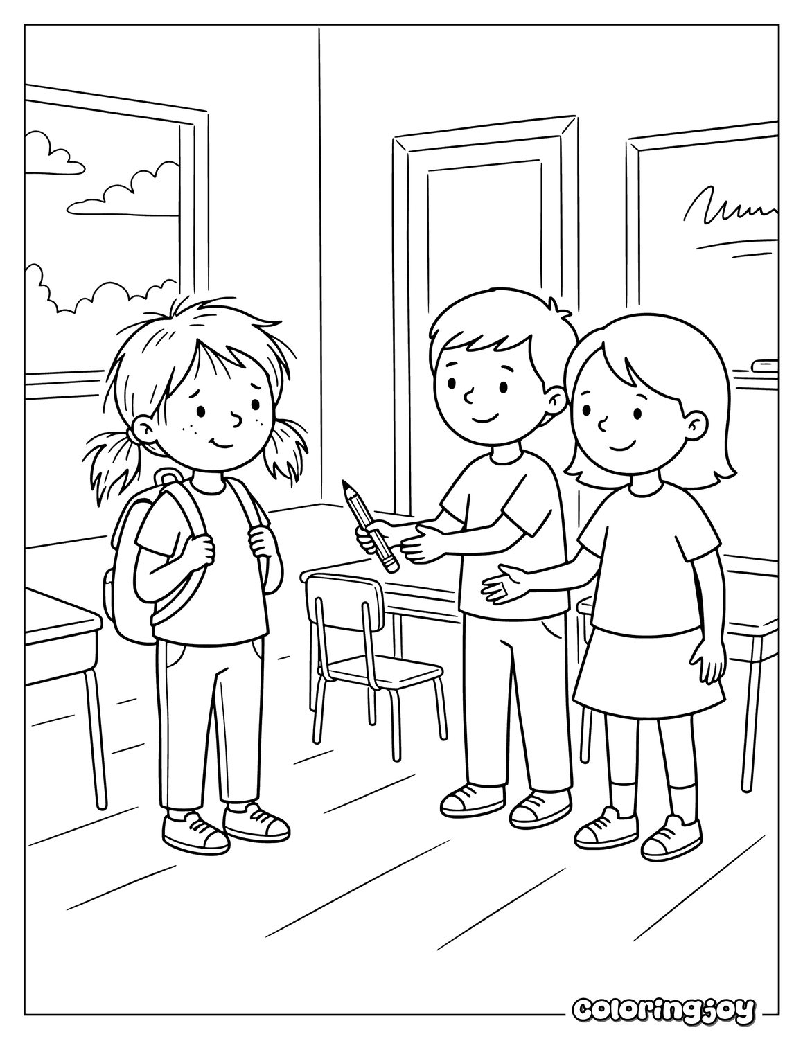 New Student at School