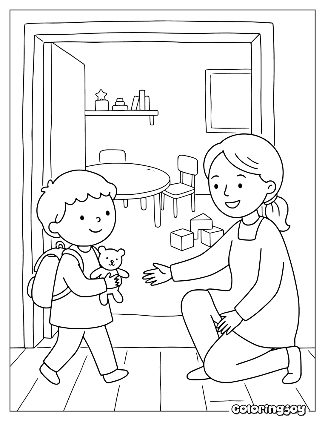 First Day of Preschool