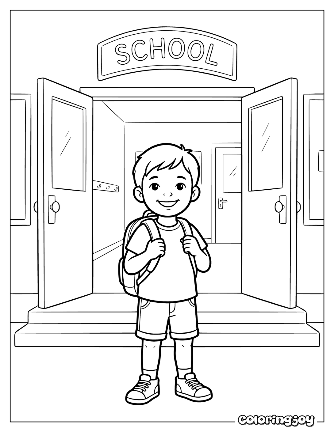 Printable First Day of School