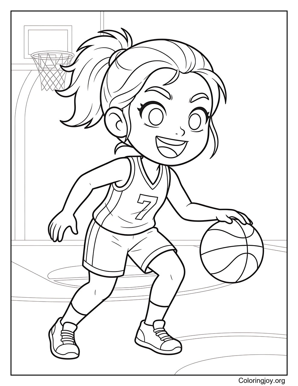Professional Women's Basketball Player