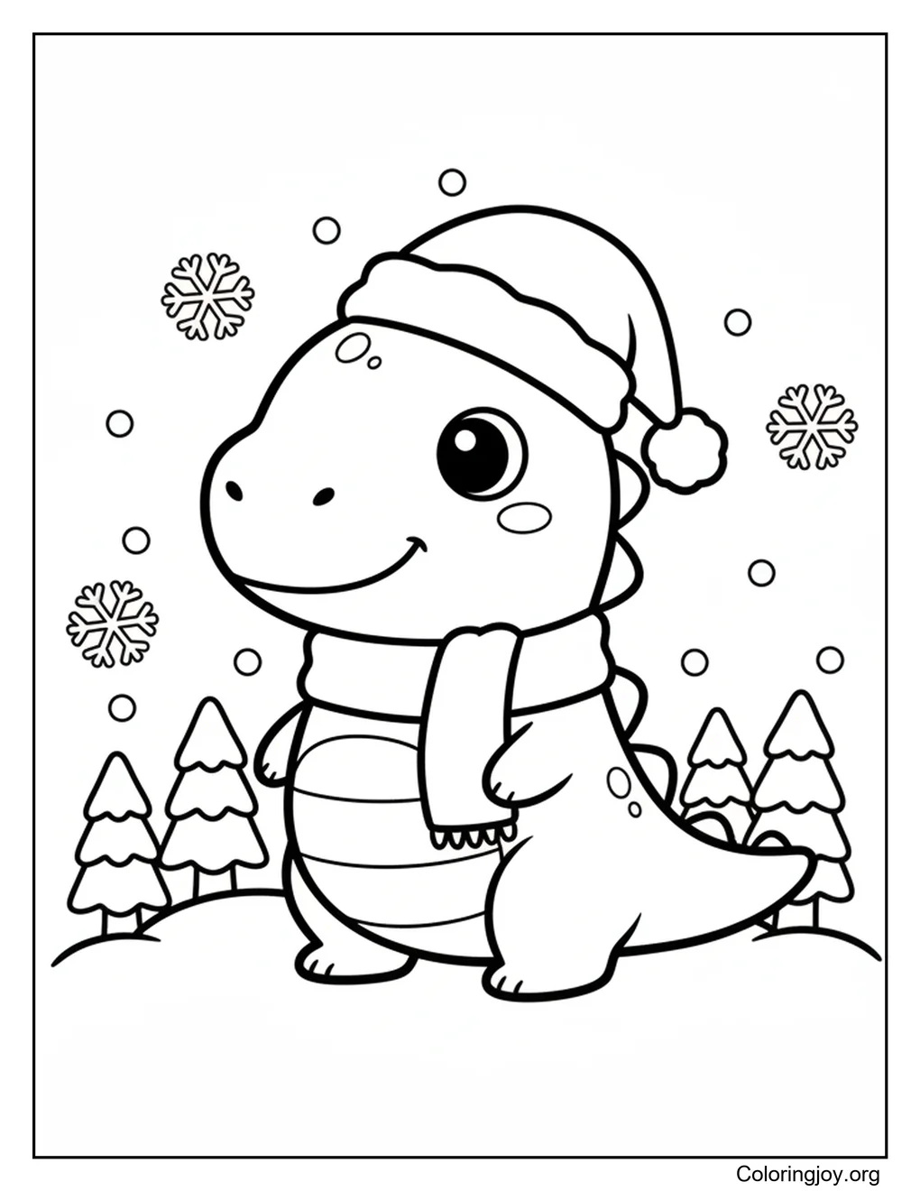 Winter Dinosaur