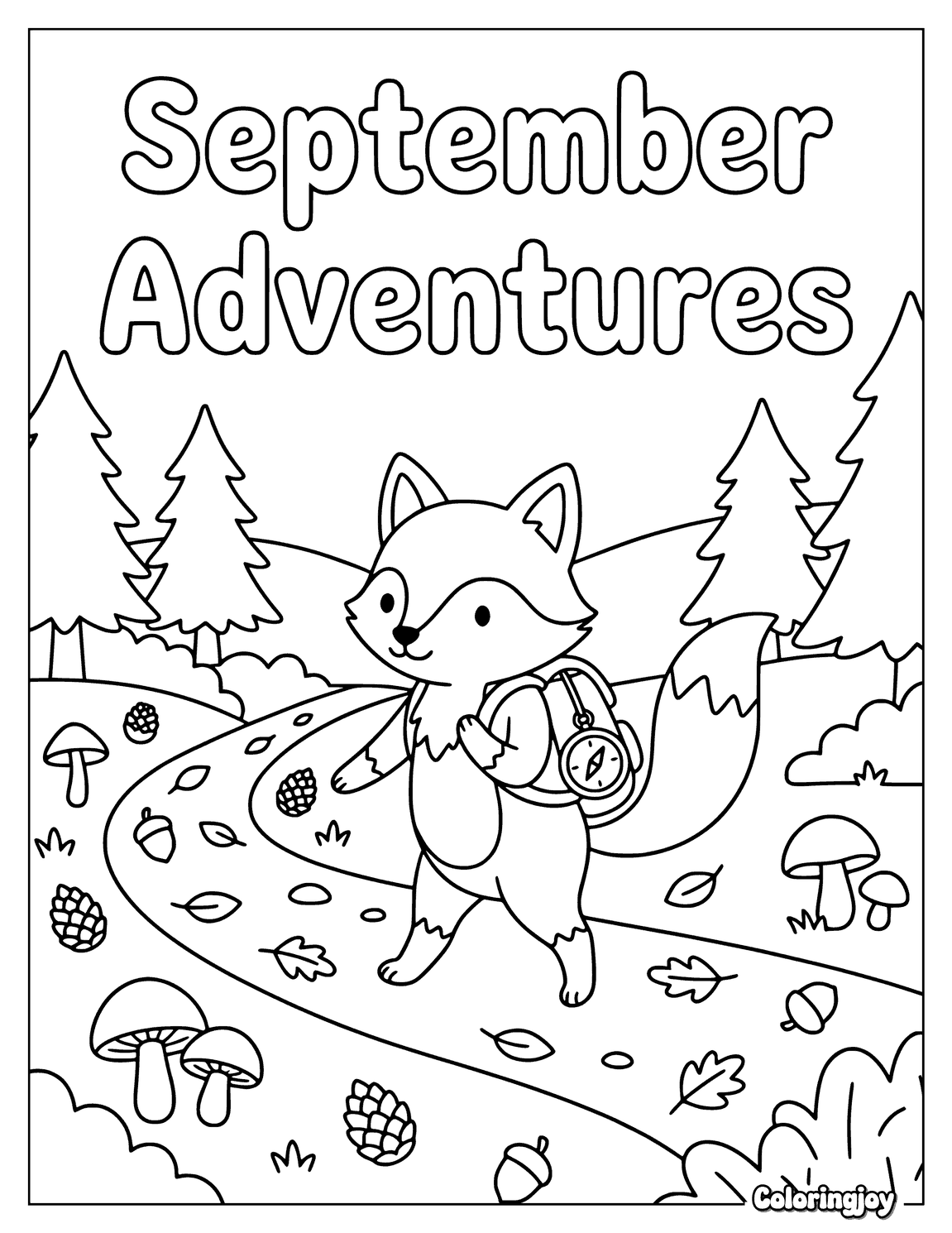 September Adventures in the Woods