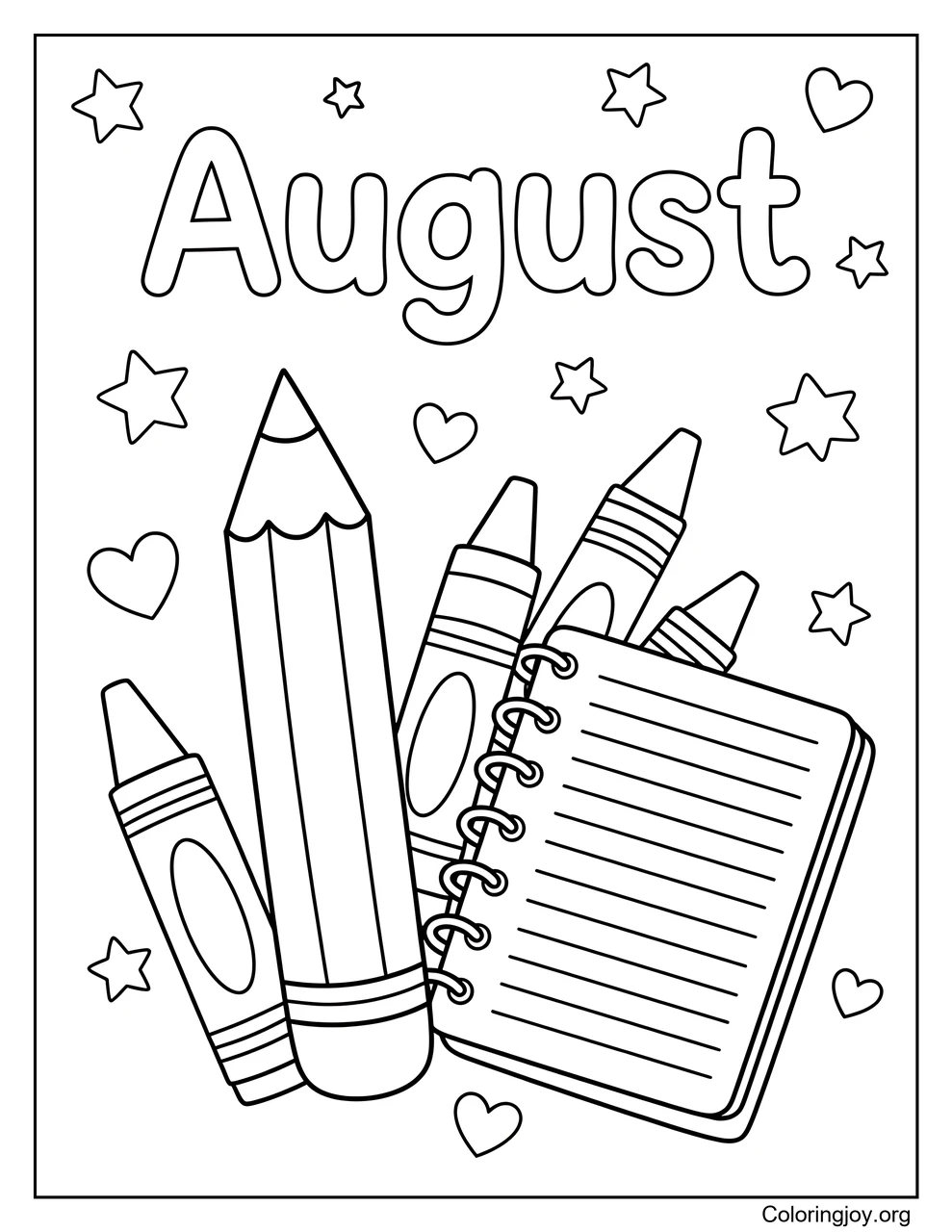 Pick up your pencils and start creating something fun.