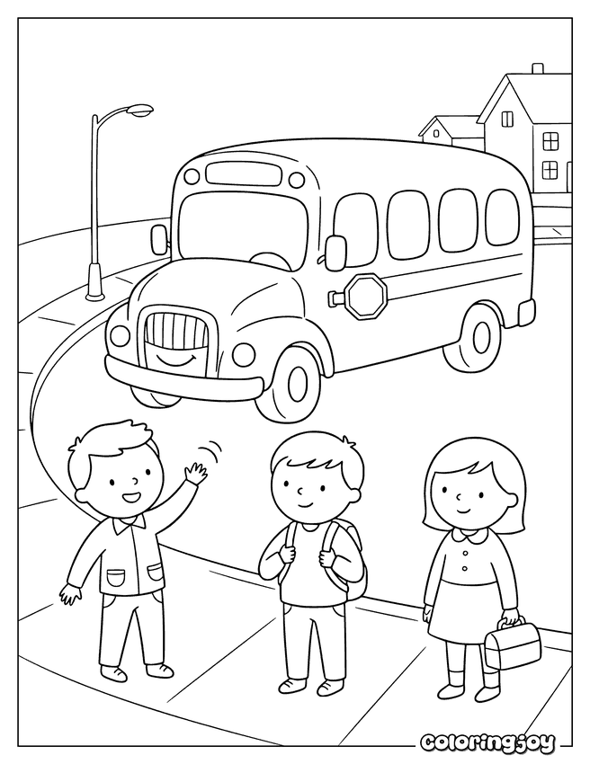 Bus First Day School